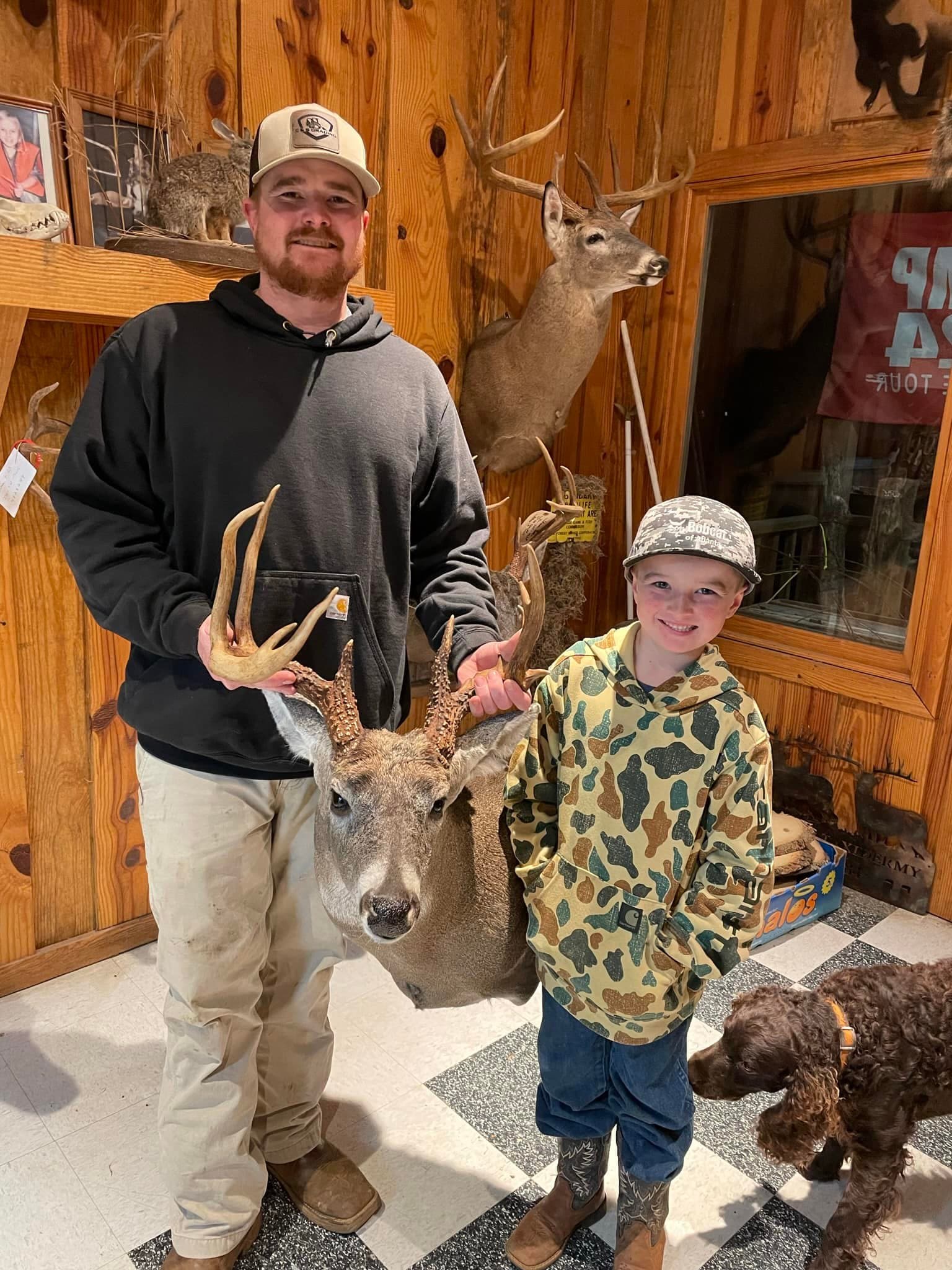 Happy customer with our taxidermy